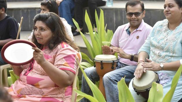 How about posing while I am at it? (Anshuman Poyrekar/HT Photo) 
