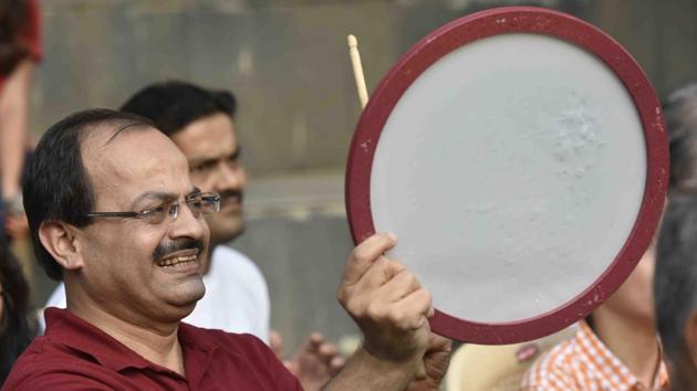 Hold the thought, and the beat. (Anshuman Poyrekar/HT Photo) 