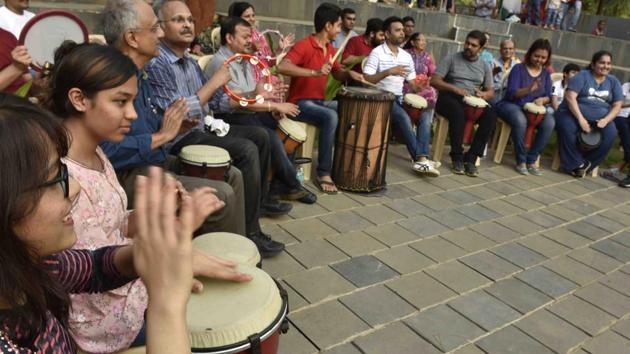 Starting it right. (Anshuman Poyrekar/HT Photo) 