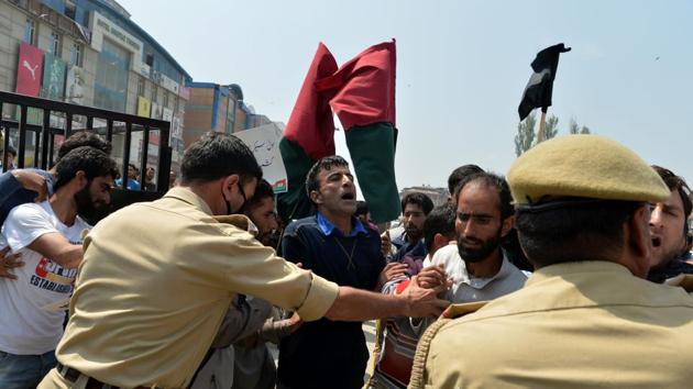 The change comes as the police are finding it difficult to control the mounting student protests across the Valley. (AFP File Photo) The change comes as the police are finding it difficult to control the mounting student protests across the Valley. (AFP File Photo)