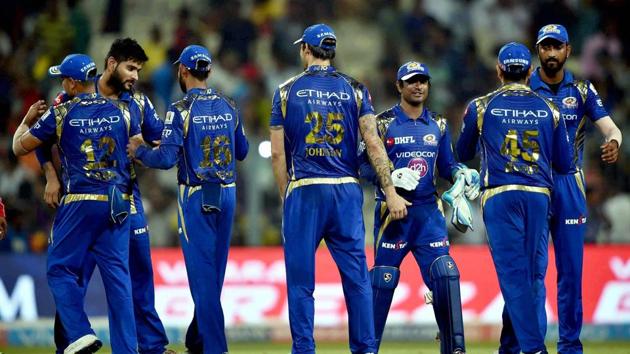 Mumbai Indians are the first team to completes 100 wins in T20 cricket. They needed 176 games to reach the feat. (PTI) Mumbai Indians are the first team to completes 100 wins in T20 cricket. They needed 176 games to reach the feat. (PTI)