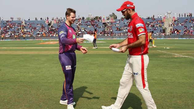 It was a virtual knockout between Rising Pune Supergiant and Kings XI Punjab at the Maharashtra Cricket Association Stadium in Pune on Sunday. (BCCI) It was a virtual knockout between Rising Pune Supergiant and Kings XI Punjab at the Maharashtra Cricket Association Stadium in Pune on Sunday. (BCCI)