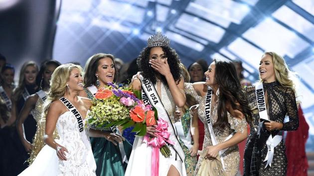 McCullough will go on to compete as the U.S. representative at the annual Miss Universe pageant. (David Becker / Reuters)