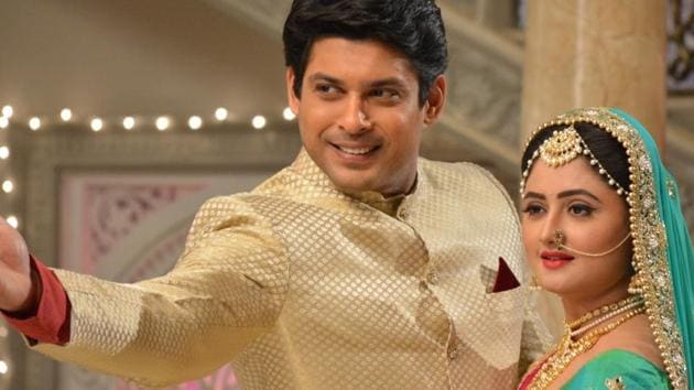 Actors Sidharth Shukla and Rashami Desai in a still from the show.