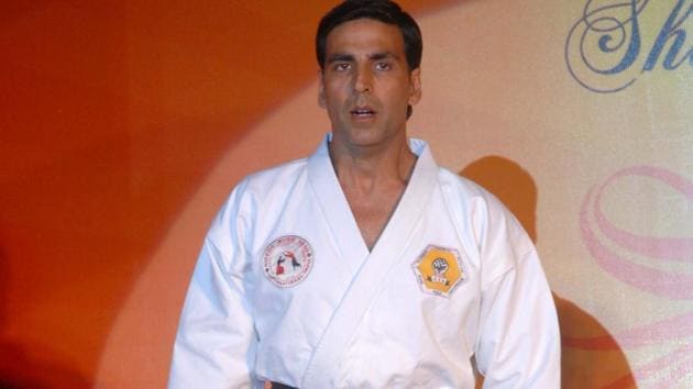 Akshay Kumar says that martial arts is a way of life for him. (Prodip Guha) Akshay Kumar says that martial arts is a way of life for him. (Prodip Guha)