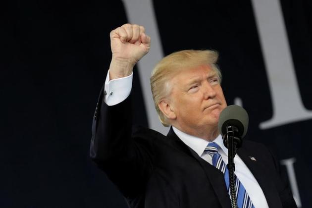 Donald Trump delivers a keynote address in Lynchburg, Virginia on Saturday. (Reuters) Donald Trump delivers a keynote address in Lynchburg, Virginia on Saturday. (Reuters)