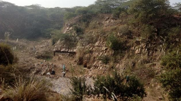 This year, the forest officials dug five new water pits in Rojka Gujjar, near the Bandhwari (Gurgaon-Faridabad Road) and in Mandawar forest areas (Representative Photo) This year, the forest officials dug five new water pits in Rojka Gujjar, near the Bandhwari (Gurgaon-Faridabad Road) and in Mandawar forest areas (Representative Photo)