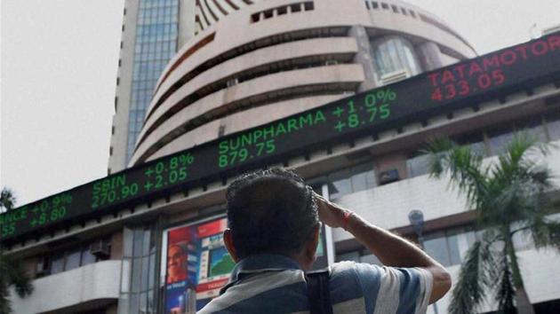 Indian share benchmarks continued its record-breaking spree on positive economic outlook and deluge of fund flows from both domestic and foreign investors. (PTI photo) Indian share benchmarks continued its record-breaking spree on positive economic outlook and deluge of fund flows from both domestic and foreign investors. (PTI photo)