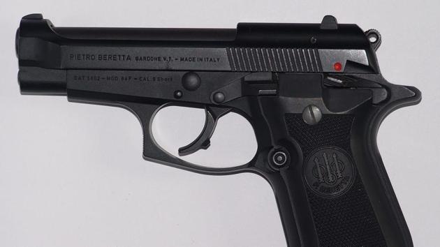 The Beretta Model 84 FS fetches an amount between Rs 25 to Rs 35 lakh in India whereas its price is less than USD 700. (Wikipedia) The Beretta Model 84 FS fetches an amount between Rs 25 to Rs 35 lakh in India whereas its price is less than USD 700. (Wikipedia)