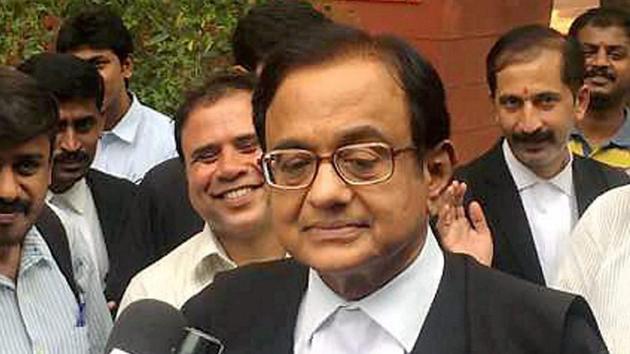 CBI raided searches at multiple premises linked to P Chidambaram and his son Karti.(PTI File Photo)