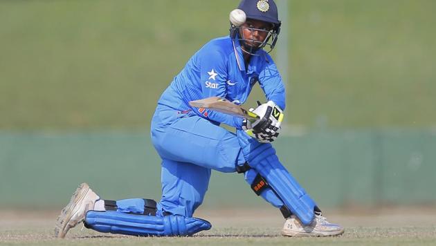 Deepti Sharma (photo above) and Poonam Raut smashed centuries against Ireland and combined in a stand of 320 runs to record the highest partnership in a women’s one-day international on Monday.(AP)