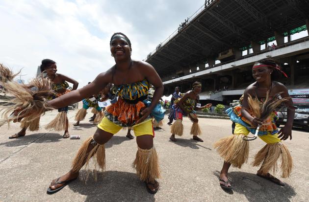 The month-long Carnival is a platform for showcasing rich Nigerian heritage (PIUS UTOMI EKPEI / AFP)