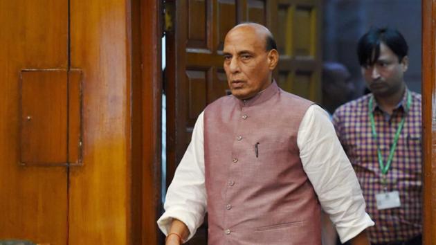 Home minister Rajnath Singh. (PTI File Photo) Home minister Rajnath Singh. (PTI File Photo)