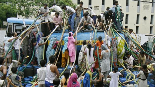 Residents of north and central Delhi are likely to face water shortage on Wednesday because of the reduced supply, officials warned. (REUTERS File Photo) Residents of north and central Delhi are likely to face water shortage on Wednesday because of the reduced supply, officials warned. (REUTERS File Photo)