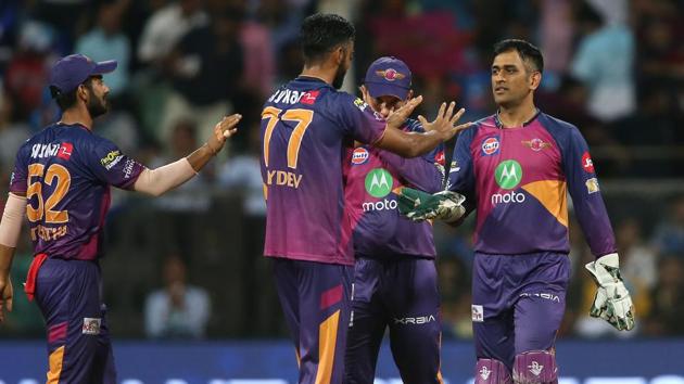 Rising Pune Supergiant defeated Mumbai Indians by 20 runs to enter the final of IPL 2017. Mumbai Indians will face the winner of Eliminator between Kolkata Knight Riders and Sunrisers Hyderabad in Qualifier 2. (BCCI) Rising Pune Supergiant defeated Mumbai Indians by 20 runs to enter the final of IPL 2017. Mumbai Indians will face the winner of Eliminator between Kolkata Knight Riders and Sunrisers Hyderabad in Qualifier 2. (BCCI)