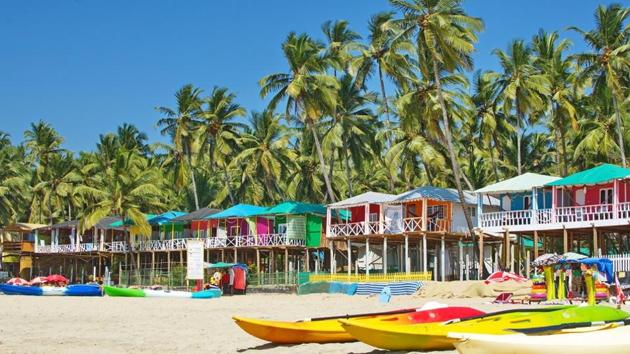 The Palolem beach in southern Goa.(Shutterstock)