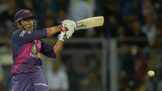 Rising Pune Supergiant (RPS) has enjoyed some vintage knocks from MS Dhoni this Indian Premier League (IPL) season, including the unbeaten 26-ball 40 against Mumbai Indians in the 1st qualifier on Tuesday, which earned the team a place in the final. (AFP) Rising Pune Supergiant (RPS) has enjoyed some vintage knocks from MS Dhoni this Indian Premier League (IPL) season, including the unbeaten 26-ball 40 against Mumbai Indians in the 1st qualifier on Tuesday, which earned the team a place in the final. (AFP)