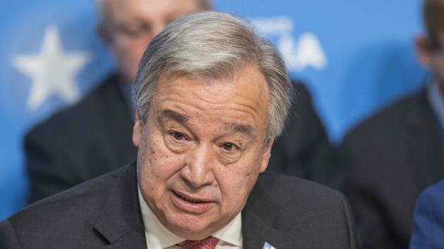UN Secretary General António Guterres has reiterated the need for parties to find a peaceful solution through dialogue. (AFP)