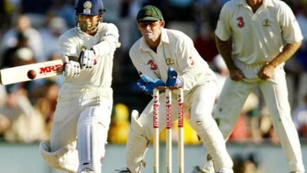 Sachin Tendulkar (L) says Australia’s brand of cricket in 1999 was impressive and everybody wanted to emulate them.(AFP/Getty Images)