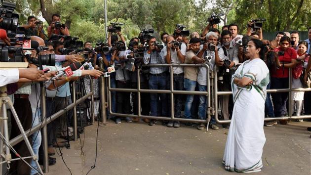 Mamata Banerjee’s Trinamool Congress notched up significant victories on Wednesday when results of elections to seven civic bodies showed it getting a first foothold in the northern hills region. (PTI Photo) Mamata Banerjee’s Trinamool Congress notched up significant victories on Wednesday when results of elections to seven civic bodies showed it getting a first foothold in the northern hills region. (PTI Photo)