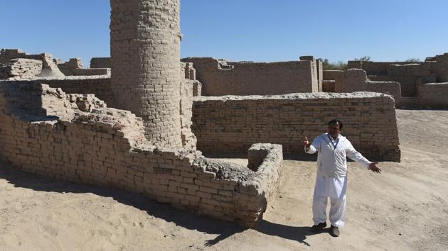 A civilisation that widely flourished along the basins of river Indus, it was one of three early civilisations of the Old World. At its peak, the civilisation might have had a population of over five million people. (Asif Hassan/AFP) A civilisation that widely flourished along the basins of river Indus, it was one of three early civilisations of the Old World. At its peak, the civilisation might have had a population of over five million people. (Asif Hassan/AFP)