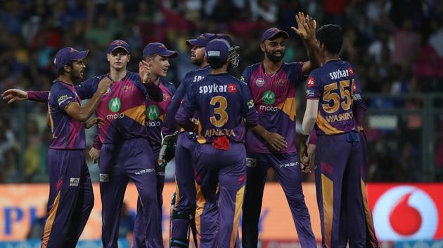 RPS secured their third win against MI in IPL 2017 and it made them the first finalists of IPL 2017. (BCCI) 