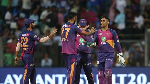Rising Pune Supergiant will face the winner of Qualifier 2 which will be played in Bangalore on May 19. (BCCI) Rising Pune Supergiant will face the winner of Qualifier 2 which will be played in Bangalore on May 19. (BCCI)