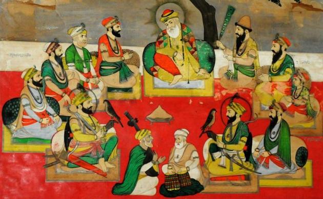 International Museum Day: ‘Guru Nanak and the nine other Sikh gurus’ at Government Museum, Sector 10, Chandigarh. (Anil Dayal/HT) International Museum Day: ‘Guru Nanak and the nine other Sikh gurus’ at Government Museum, Sector 10, Chandigarh. (Anil Dayal/HT)