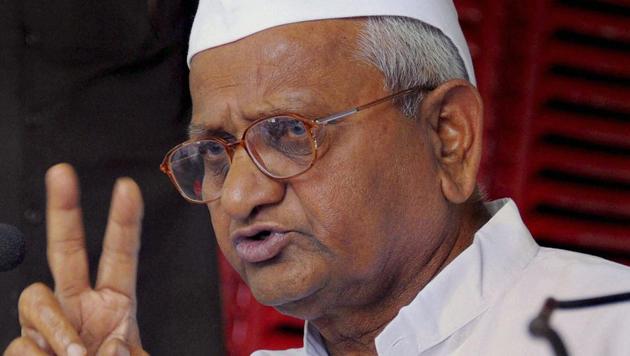 Advocating the introduction of a right to reject (candidates) law, anti-corruption activist Anna Hazare said the NOTA provision was an incomplete job on the part of the election commission. (PTI photo) Advocating the introduction of a right to reject (candidates) law, anti-corruption activist Anna Hazare said the NOTA provision was an incomplete job on the part of the election commission. (PTI photo)