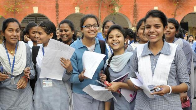 Girls performed better than boys in the Class 12 board examination, results of which were declared by Haryana’s Board of School Education (HBSE) on Thursday. (HT file) Girls performed better than boys in the Class 12 board examination, results of which were declared by Haryana’s Board of School Education (HBSE) on Thursday. (HT file)