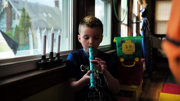 The Lemays don’t know what will happen when Jacob reaches puberty and if he will want to start hormone therapy with a view to having surgery. (JEWEL SAMAD / AFP)