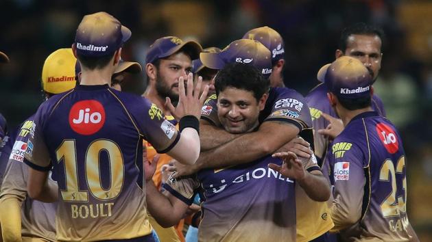 KKR’s disciplined bowling eventually saw them restrict SRH to 128/7 in the 20 overs. (BCCI)