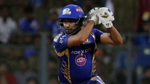 Rohit Sharma holds the key for Mumbai Indians as they take on Kolkata Knight Riders on a difficult pitch in the second qualifier in Bangalore.(BCCI)