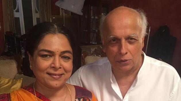 Filmmaker Mahesh Bhatt was working with actor Reema Lagoo in his TV show Naamkarann.