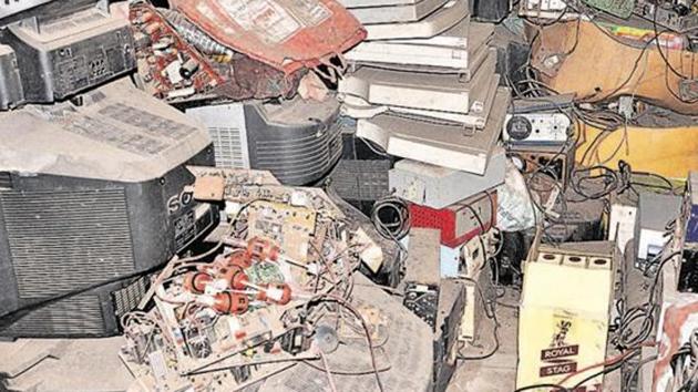 Some of the components can be toxic and can contaminate soil and water, but valuable material can be recycled. (HT File) Some of the components can be toxic and can contaminate soil and water, but valuable material can be recycled. (HT File)