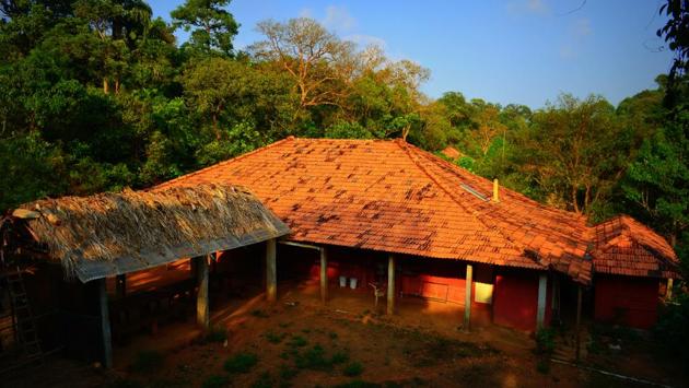 The Agume Rainforest Research Station, which was home for two weeks. (Dhiraj Bhaisare / ARRS) 