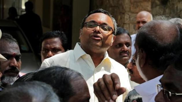 Karti Chidambaram, son of former Indian finance minister P Chidambaram, talks to media after CBI raided his house, in Chennai on May 16. (Reuters) Karti Chidambaram, son of former Indian finance minister P Chidambaram, talks to media after CBI raided his house, in Chennai on May 16. (Reuters)