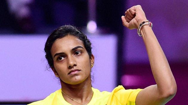 PV Sindhu will be seen playing a small cameo role in Sonu Sood’s film on her life.(PTI) PV Sindhu will be seen playing a small cameo role in Sonu Sood’s film on her life.(PTI)