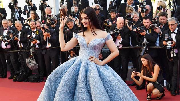 Aishwarya Rai Bachchan in Michael Cinco Couture at the 'Okja' 70th Cannes  Film Festival Premiere