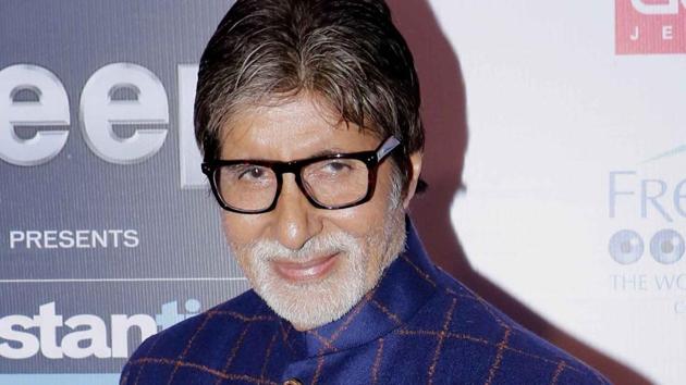 Actor Amitabh Bachchan plays a 102-year-old in Umesh Shukla’s 102 Not Out. (Yogen Shah/HT)