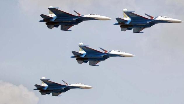 The US Air Force said its WC-135 Constant Phoenix plane was conducting a routine mission when it was intercepted by two Chinese Sukhoi SU-30 fighter aircraft. (AP File/ Representational Photo) The US Air Force said its WC-135 Constant Phoenix plane was conducting a routine mission when it was intercepted by two Chinese Sukhoi SU-30 fighter aircraft. (AP File/ Representational Photo)