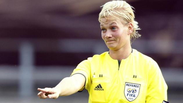 Bibiana Steinhaus has been a fourth official for Bundesliga matches in the past. (AP) Bibiana Steinhaus has been a fourth official for Bundesliga matches in the past. (AP)