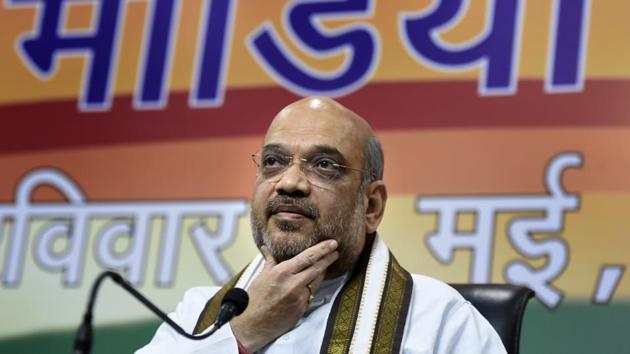 BJP President Amit Shah. (Arvind Yadav/HT Photo) BJP President Amit Shah. (Arvind Yadav/HT Photo)