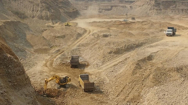 Officials behind the recent auction of quarries claim that they have succeeded in breaking cartels and have managed to earn good revenue for the government. (HT File Photo) Officials behind the recent auction of quarries claim that they have succeeded in breaking cartels and have managed to earn good revenue for the government. (HT File Photo)