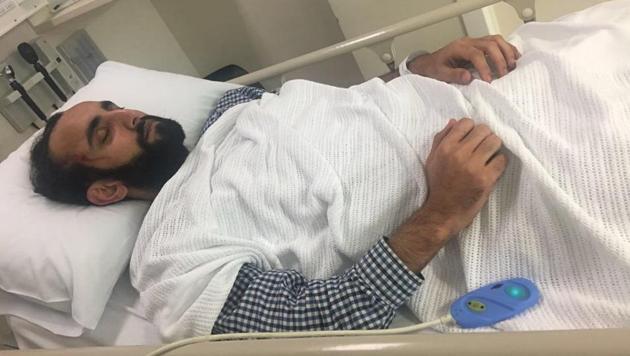 Pardeep Singh was allegedly assaulted by two people in Australia. (ANI Photo) Pardeep Singh was allegedly assaulted by two people in Australia. (ANI Photo)