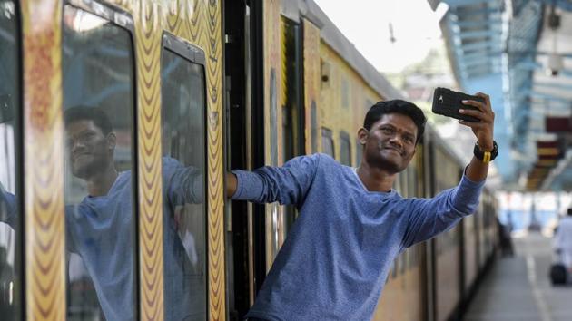His SRK moment. (Kunal Patil/HT Photo) 