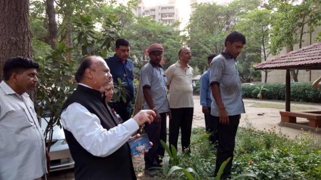 The programme, initiated by Gurgaon Action Plan (GAP), is called Gurugram Jal Jagruti. (HT Photo) The programme, initiated by Gurgaon Action Plan (GAP), is called Gurugram Jal Jagruti. (HT Photo)