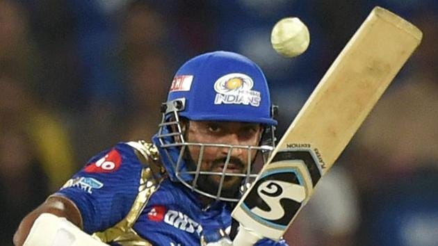 Krunal Pandya was the top scorer for Mumbai Indians with 47. (PTI)