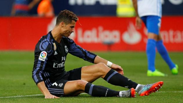 Cristiano Ronaldo has been in great form for Real Madrid in the La Liga.(REUTERS)