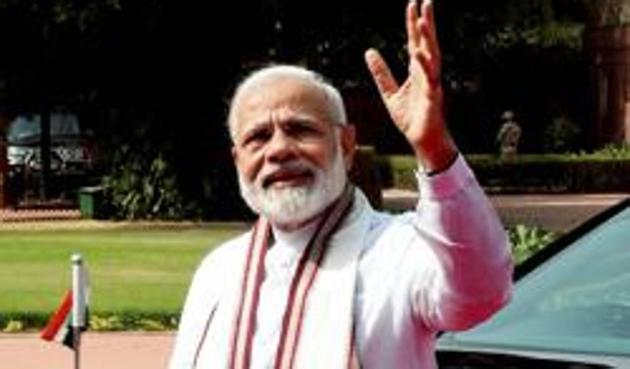 Rating agency Crisil said that reforms undertaken by the Narendra Modi’s government will boost growth in the medium term ahead of the government’s third anniversary.(PTI)